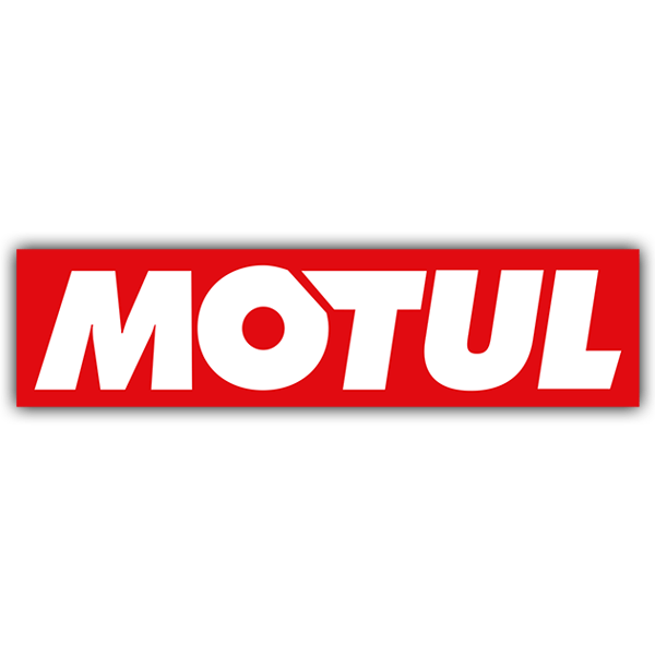 Aufkleber: MOTUL in Gro&szlig;buchstaben mit Variabler Gr&ouml;&szlig;e