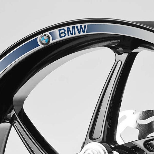 Aufkleber: Kit Felgenrandaufkleber BMW Klassiker 1