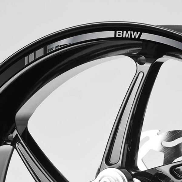 Aufkleber: Kit Felgenrandaufkleber BMW S1000RR 1