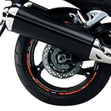 Aufkleber: Kit motorrad Felgenrandaufkleber Suzuki Hayabusa 5