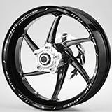 Aufkleber: Kit motorrad Felgenrandaufkleber Yamaha MT 03 4