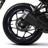 Aufkleber: Kit motorrad Felgenrandaufkleber Yamaha MT 03 5