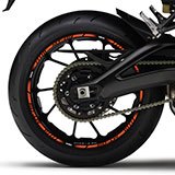 Aufkleber: Felgenrandaufkleber Yamaha MT 09 5