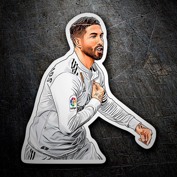 Aufkleber: Sergio Ramos