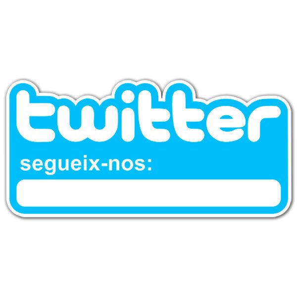 Wandtattoos: Segueix-nos a Twitter