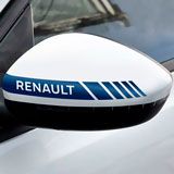 Aufkleber: Spiegel-Aufkleber Renault 2