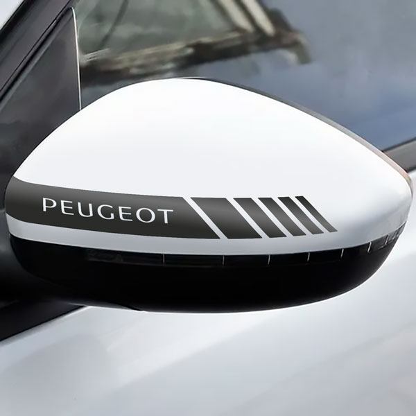 Aufkleber: Spiegel-Aufkleber Peugeot