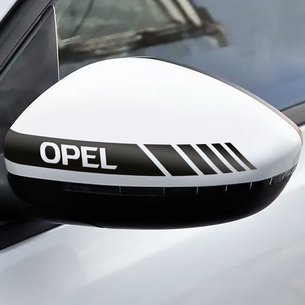 Aufkleber: Spiegel-Aufkleber Opel