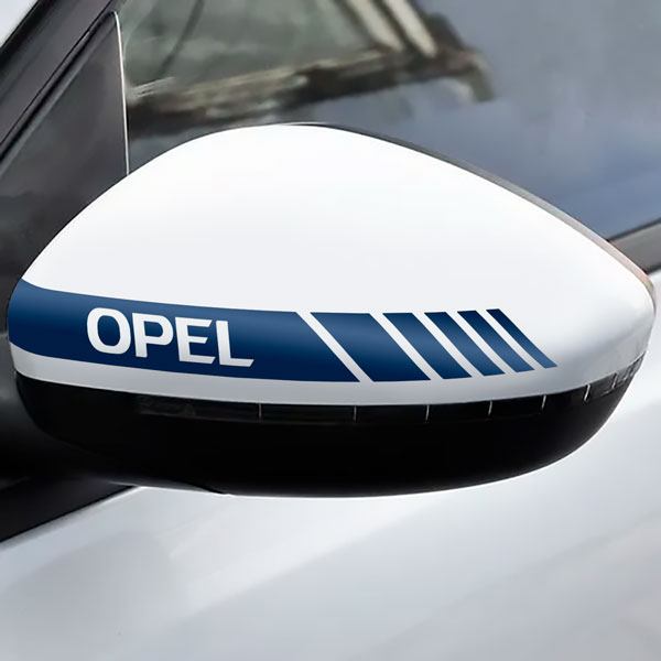 Aufkleber: Spiegel-Aufkleber Opel