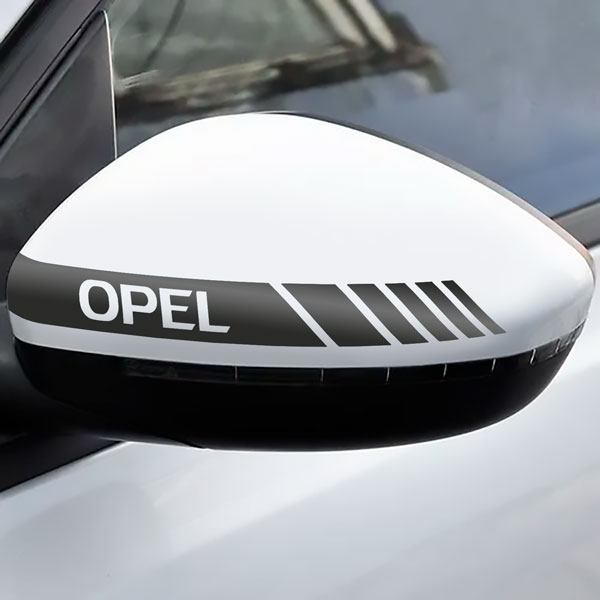 Aufkleber: Spiegel-Aufkleber Opel