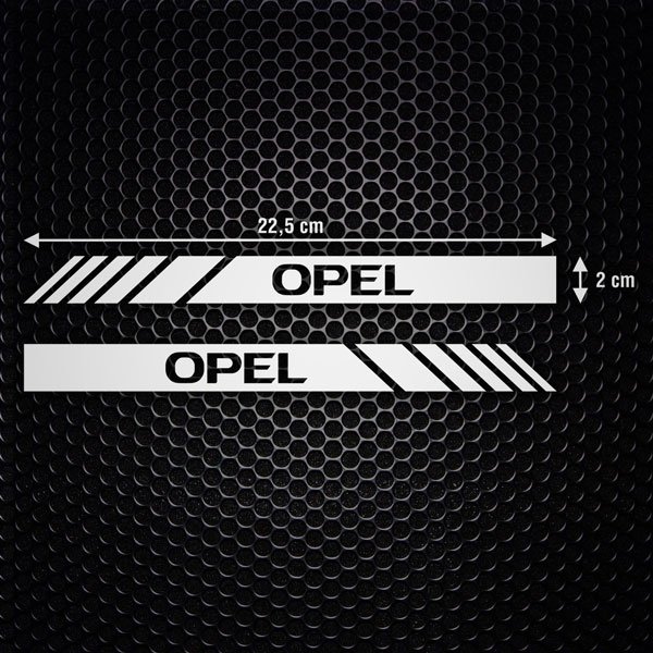 Aufkleber: Spiegel-Aufkleber Opel