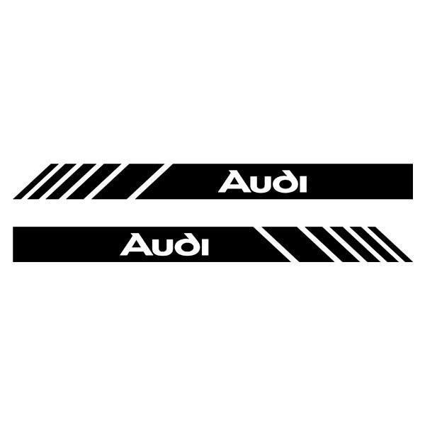 Aufkleber: Spiegel-Aufkleber Audi