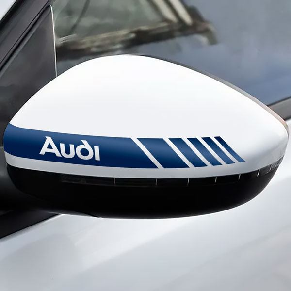 Aufkleber: Spiegel-Aufkleber Audi