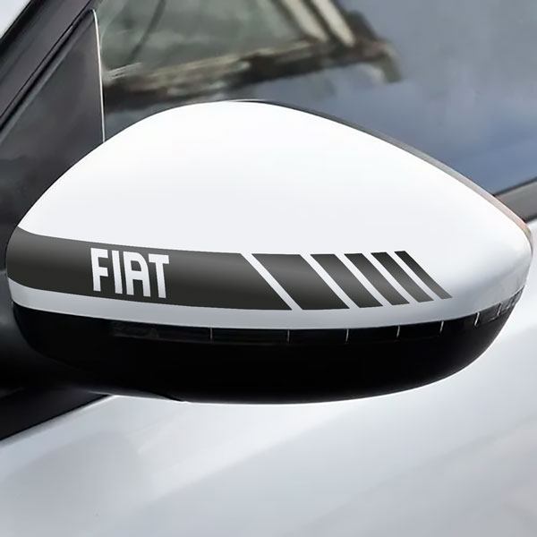 Aufkleber: Spiegel-Aufkleber Fiat
