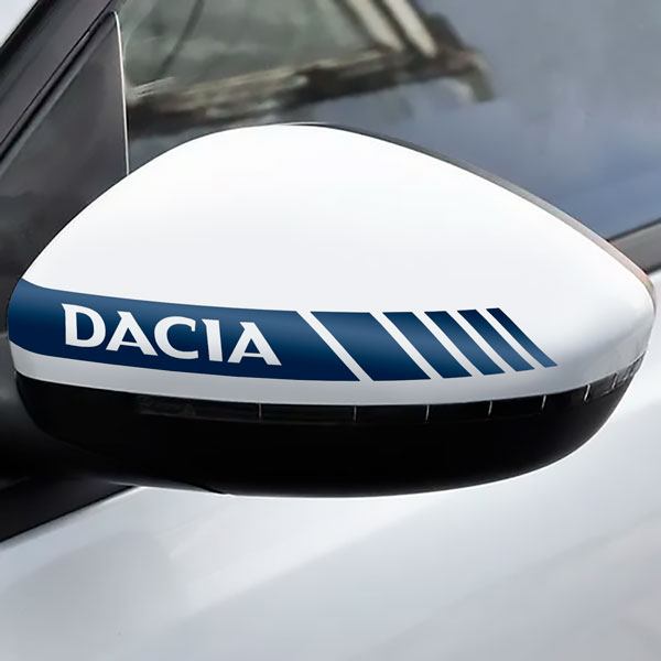 Set 2X Spiegel-Aufkleber Dacia