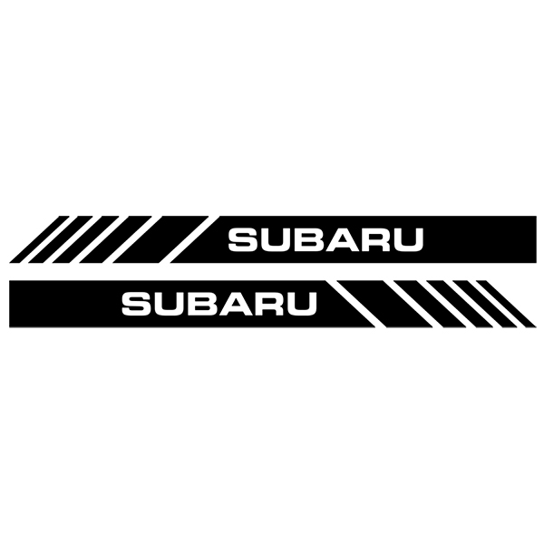 Aufkleber: Spiegel-Aufkleber Subaru