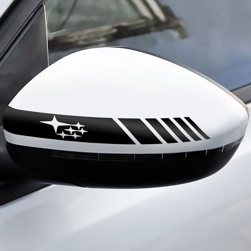 Aufkleber: Spiegel Logo Subaru