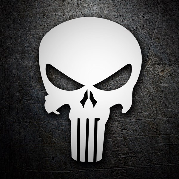 Aufkleber: The Punisher Dise&ntilde;o Vinilo Decorativo