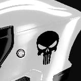 Aufkleber: The Punisher Dise&ntilde;o Vinilo Decorativo 5