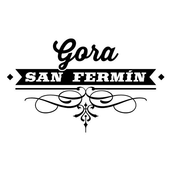 Wandtattoos: Gora San Fermín