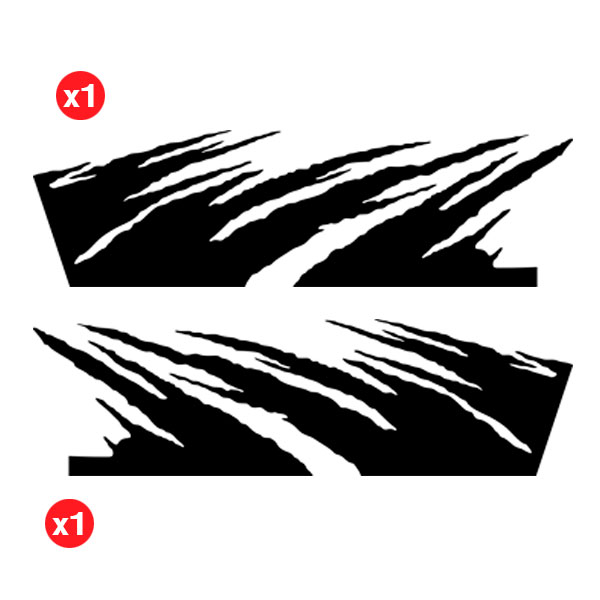 Aufkleber: Abenteuer f&uuml;r 4 T&uuml;rer 4x4