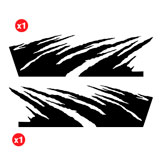 Aufkleber: Abenteuer f&uuml;r 4 T&uuml;rer 4x4 2