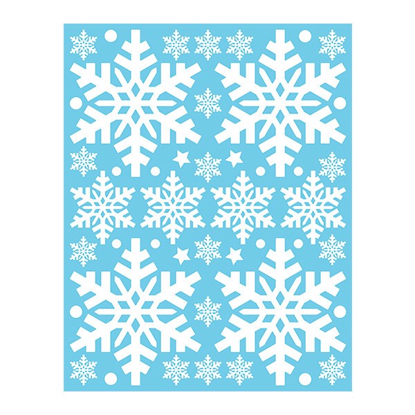 Wandtattoos: Set 46X Weihnachtsschmuck 1
