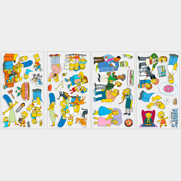 Kinderzimmer Wandtattoo: Set 34X Der Simpsons