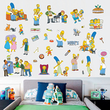 Kinderzimmer Wandtattoo: Set 34X Der Simpsons 3