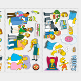 Kinderzimmer Wandtattoo: Set 34X Der Simpsons 5