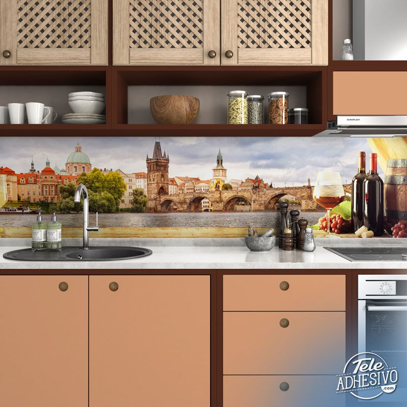 Fototapeten: Wein-Stadt 2