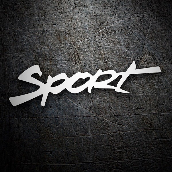 Sport Schriftzug 1/1