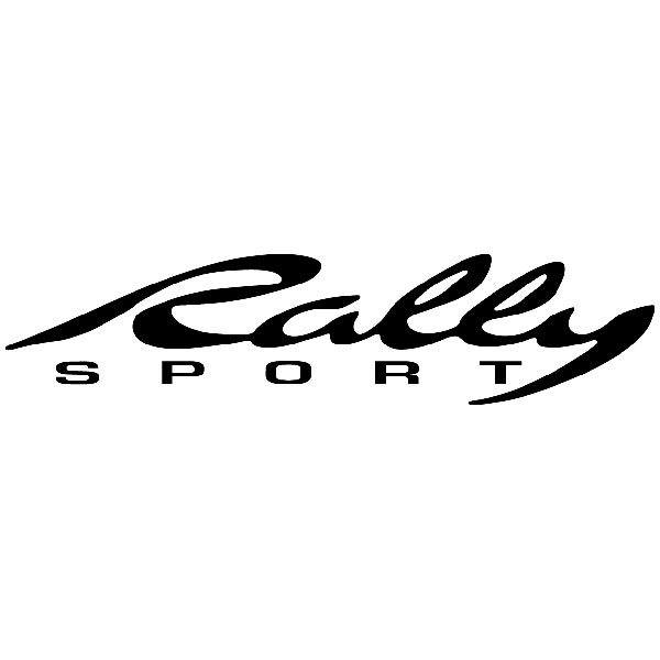 Aufkleber: Rally Sport