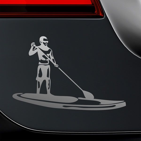 Aufkleber: Stand Up Paddle Surf