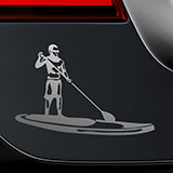Aufkleber: Stand Up Paddle Surf 2