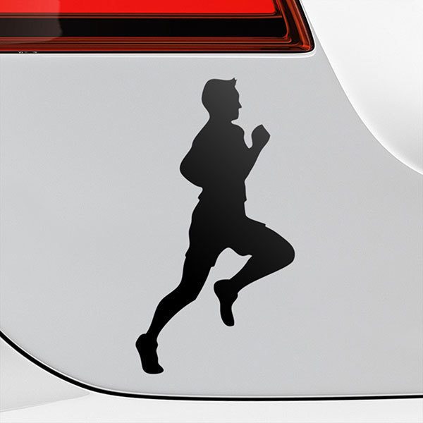 Aufkleber: Runner Leichtathletik 
