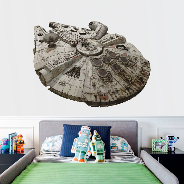 Wandtattoos: Millennium Falcon in Aktion