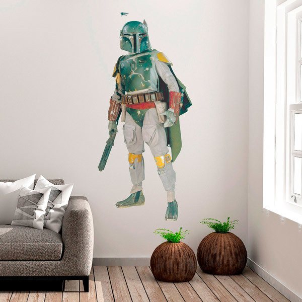 Wandtattoos: Boba-Fett