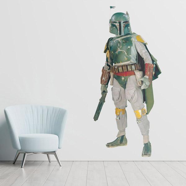 Wandtattoos: Boba-Fett