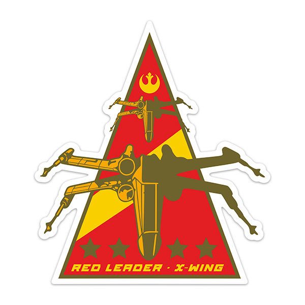 Aufkleber: Red Leader - X-Wing 