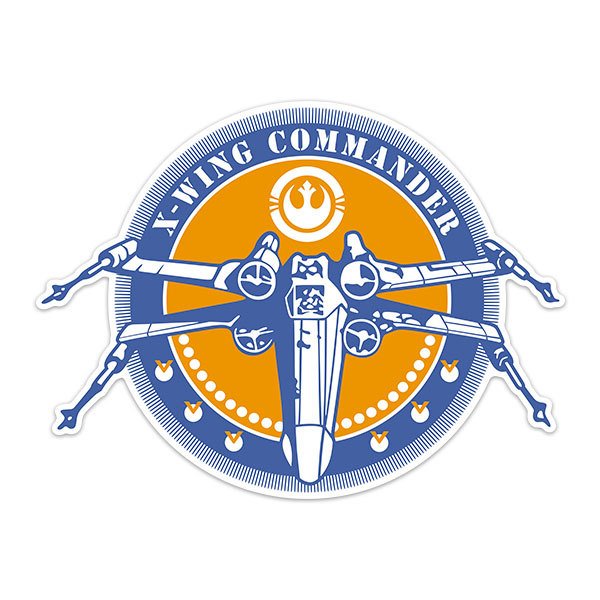 Aufkleber: X-Wing Commander