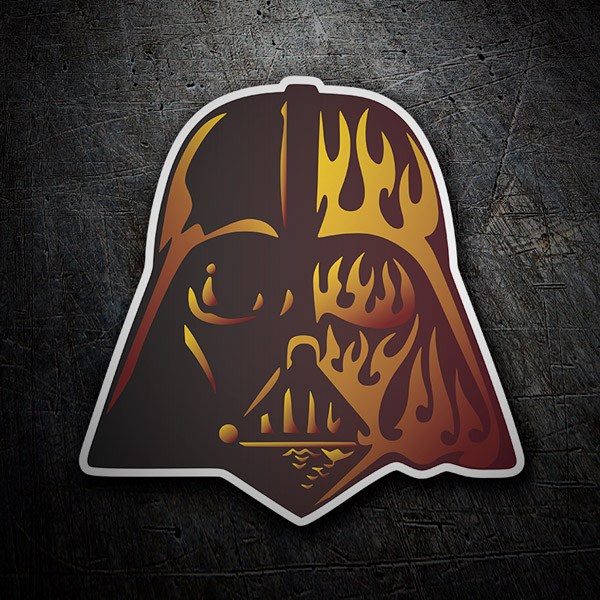 Aufkleber: Darth Vader Dunkle Seite