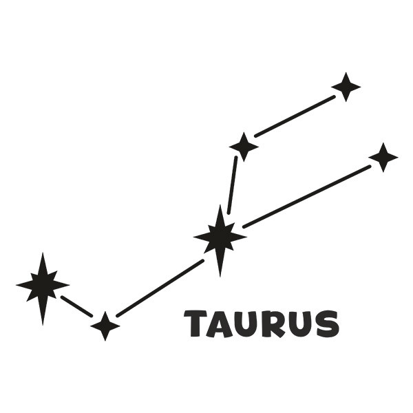 Wandtattoos: Stier-Konstellation