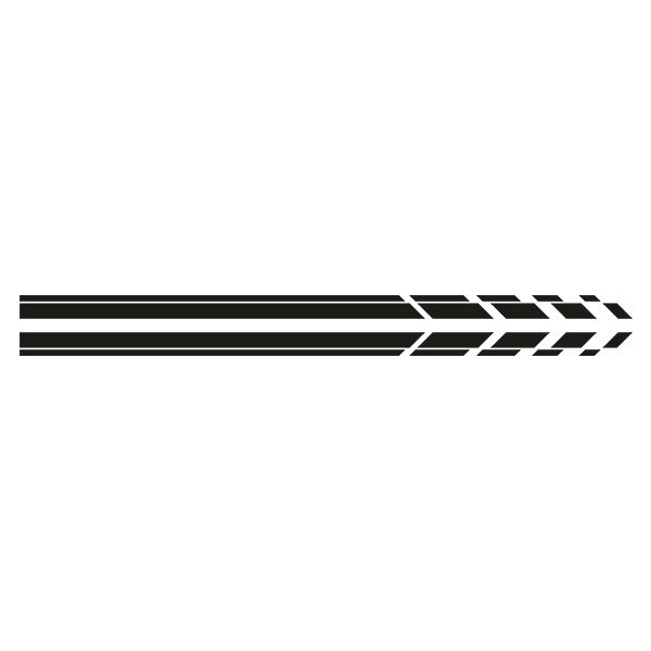 Aufkleber: Seiten Vinyl 2x Set Racing Verschiedene Rechtecke
