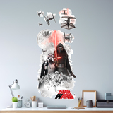Wandtattoos: Große Star Wars Schurken Aufkleber 3