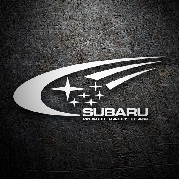 Aufkleber: Subaru Rallye
