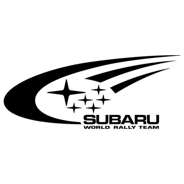 Aufkleber: Subaru Rally