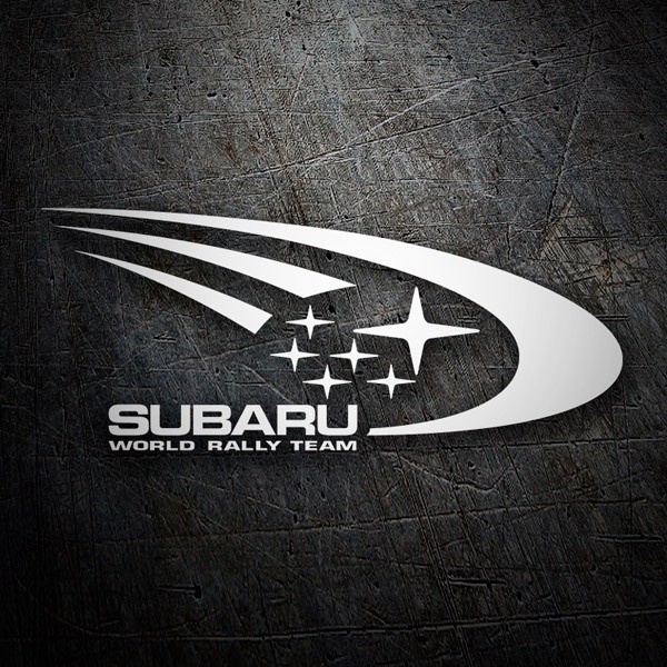 Aufkleber: Subaru Rallye