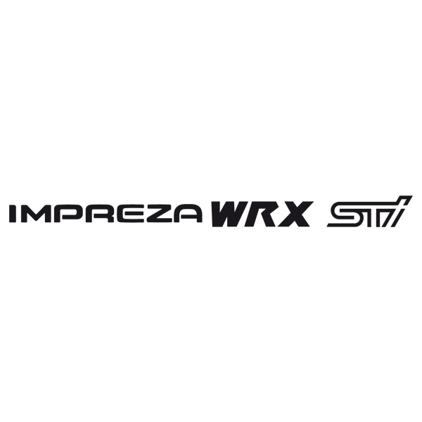 Aufkleber: Impreza WRX STI