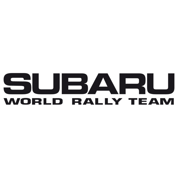 Aufkleber: Subaru World Rally Team